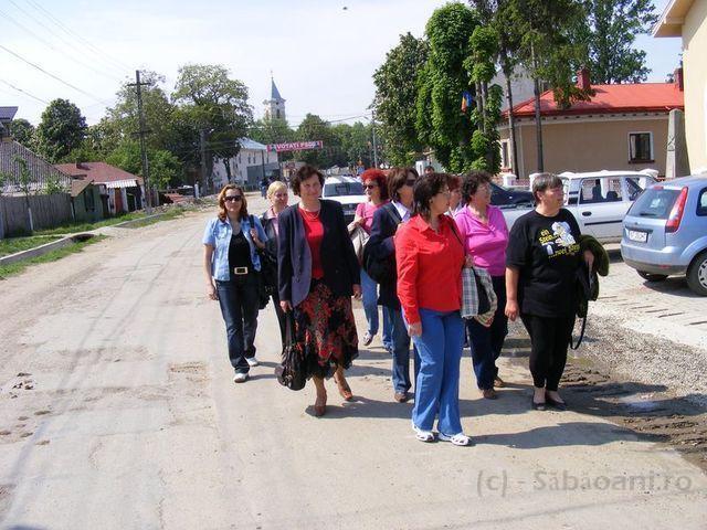 Profesorii in vizita la Clubul copiilor din Sabaoani