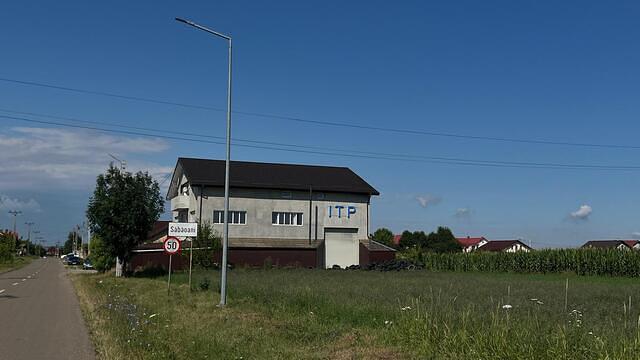 Intrare Săbăoani - de la Gara
